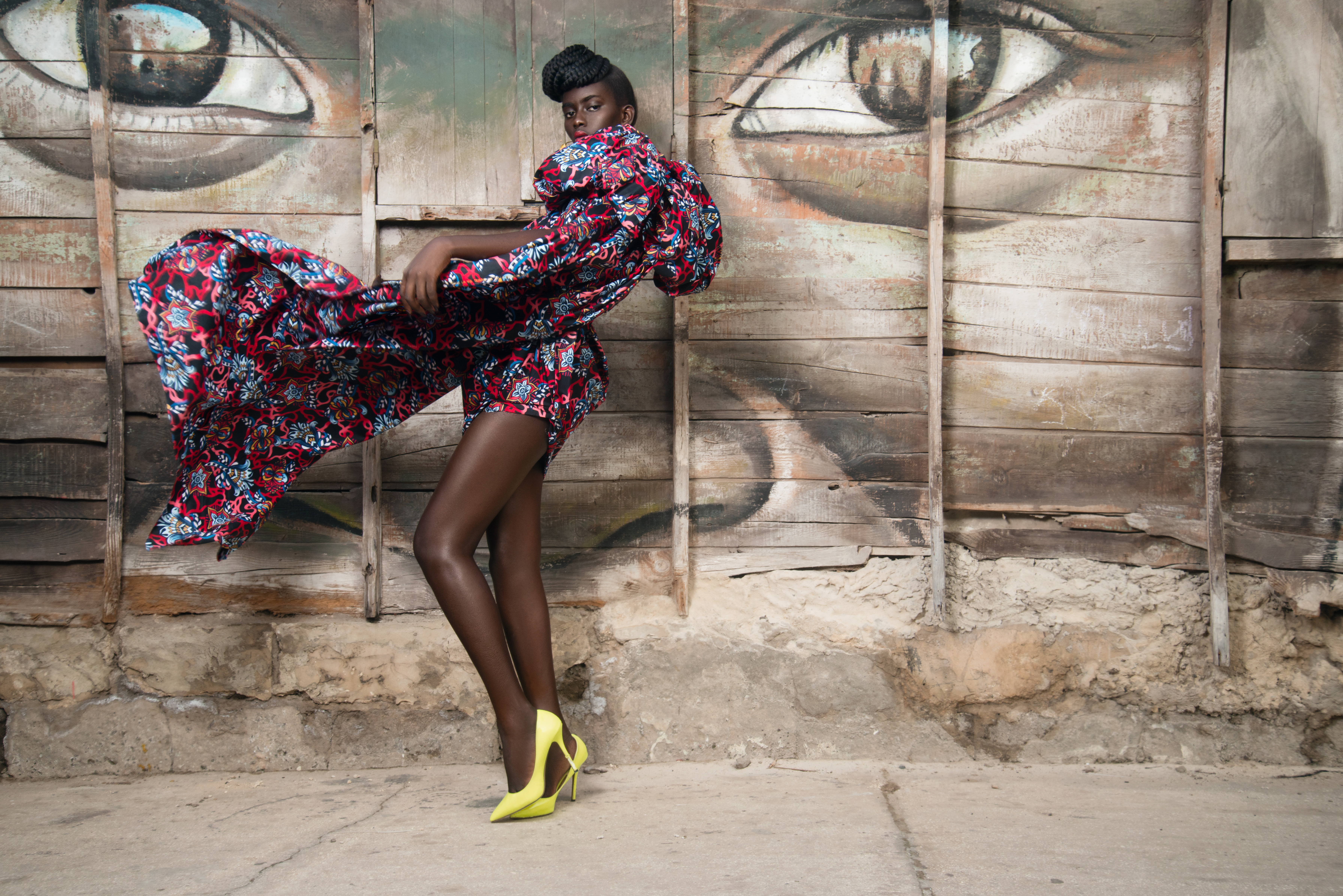 Le Lookbook DANIEL HECTER WAX photographié au Sénégal